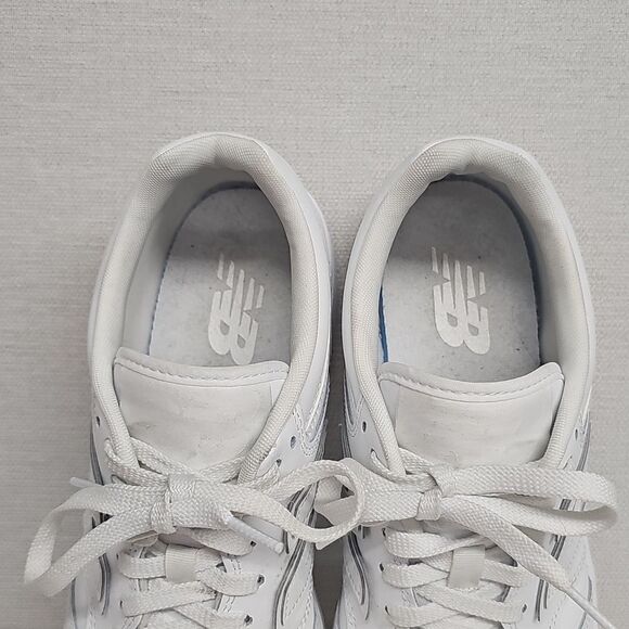 NEW BALANCE 480 TRIPLE WHITE MENS SNEAKERS BFPM-06-087 - Picture 4 of 13